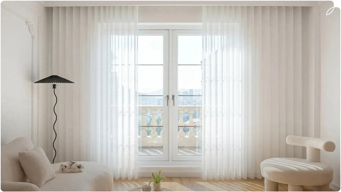 Curtains Hang Outside the Window Frame