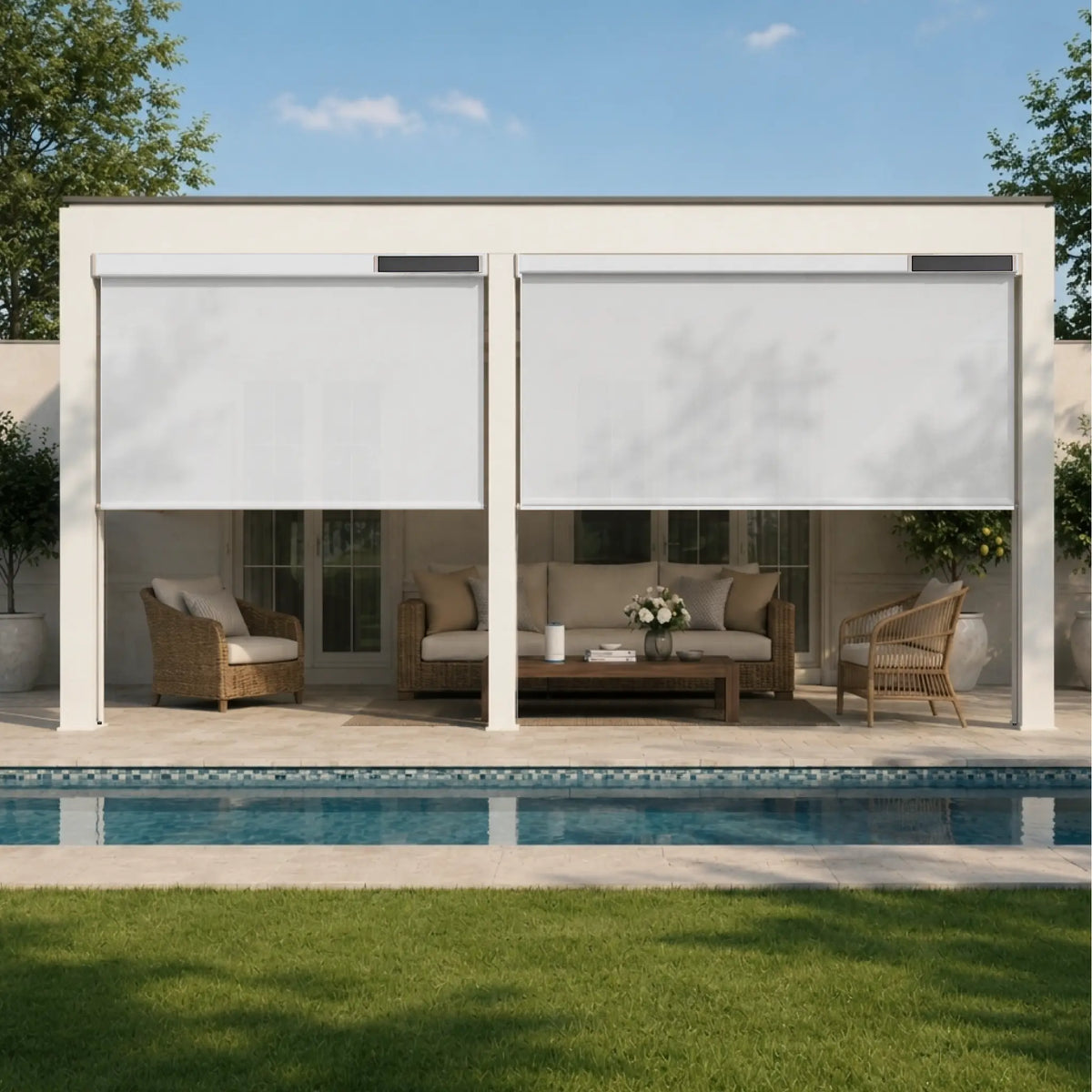 Graywind Motorized Outdoor Shades