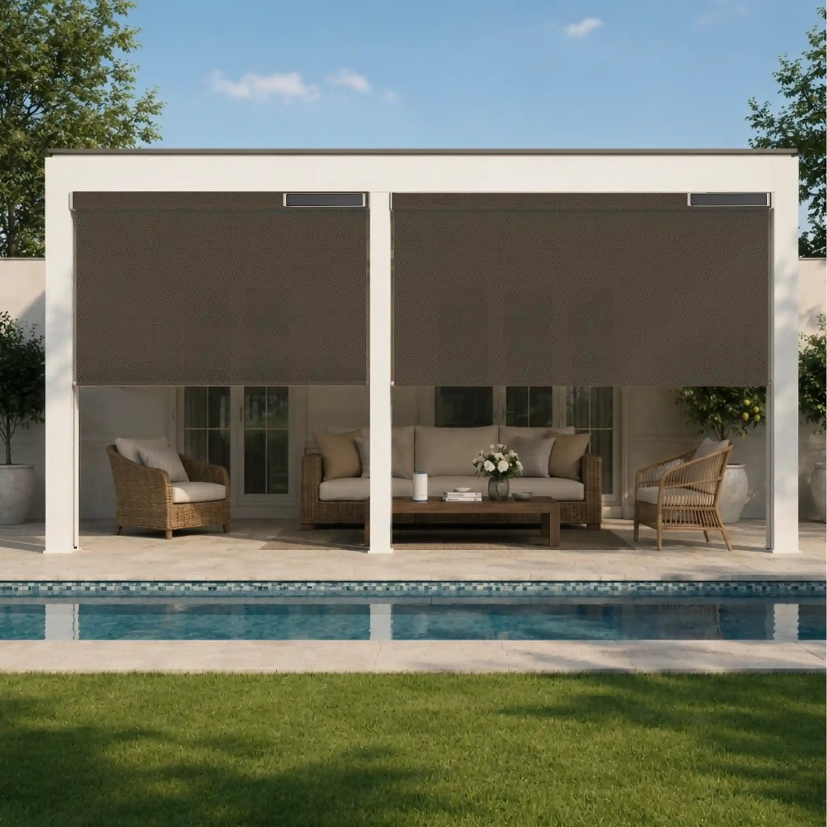 Graywind Motorized Outdoor Shades