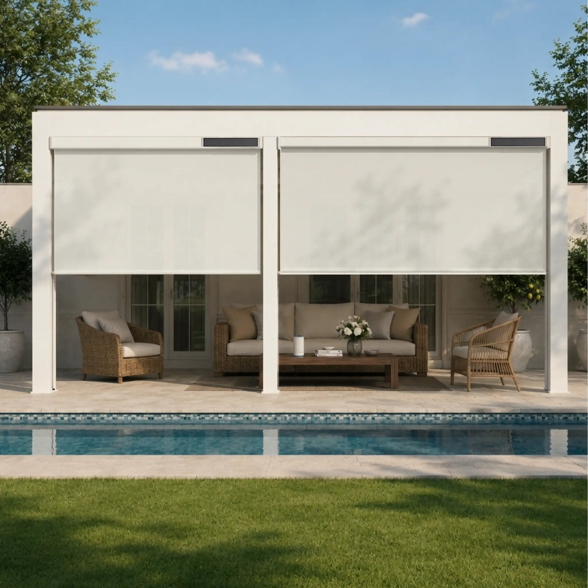 Graywind Motorized Outdoor Shades
