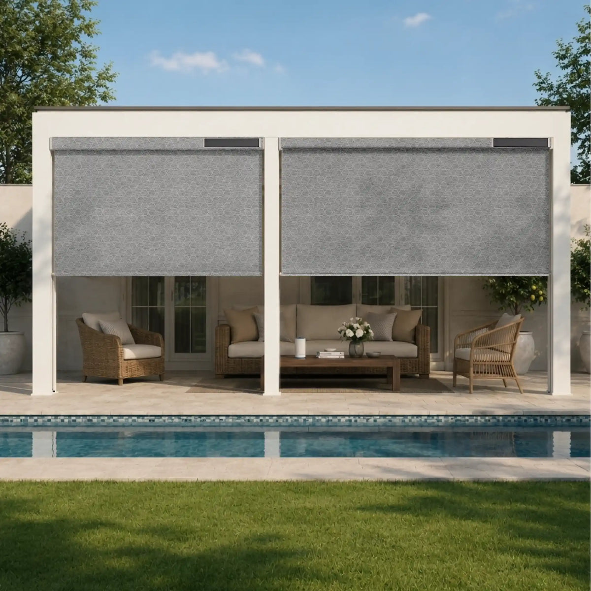 Graywind Motorized Outdoor Shades