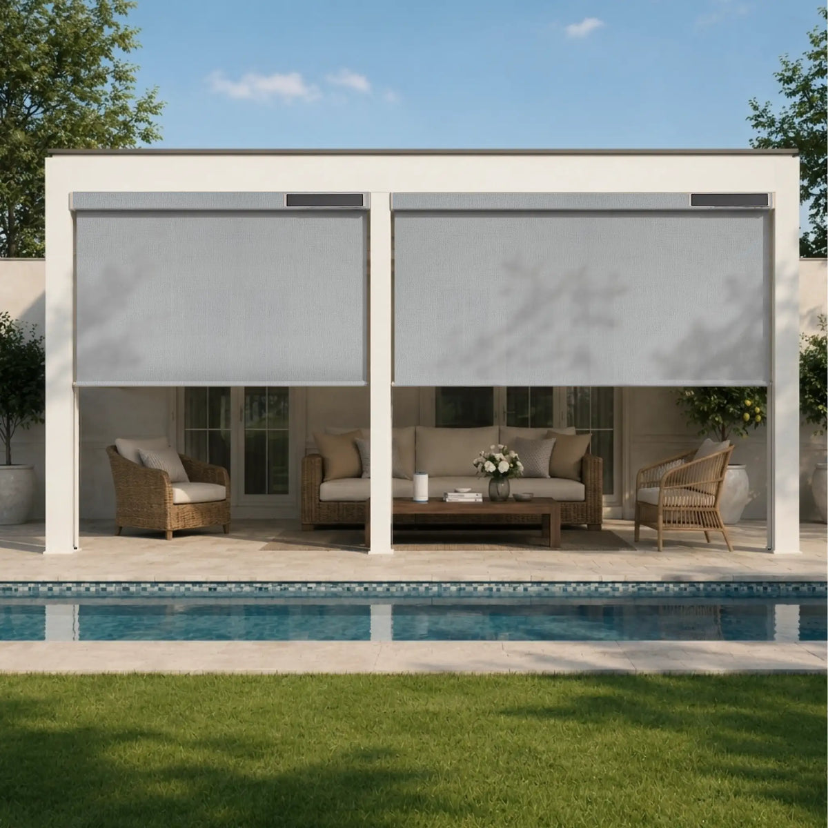 Graywind Motorized Outdoor Shades