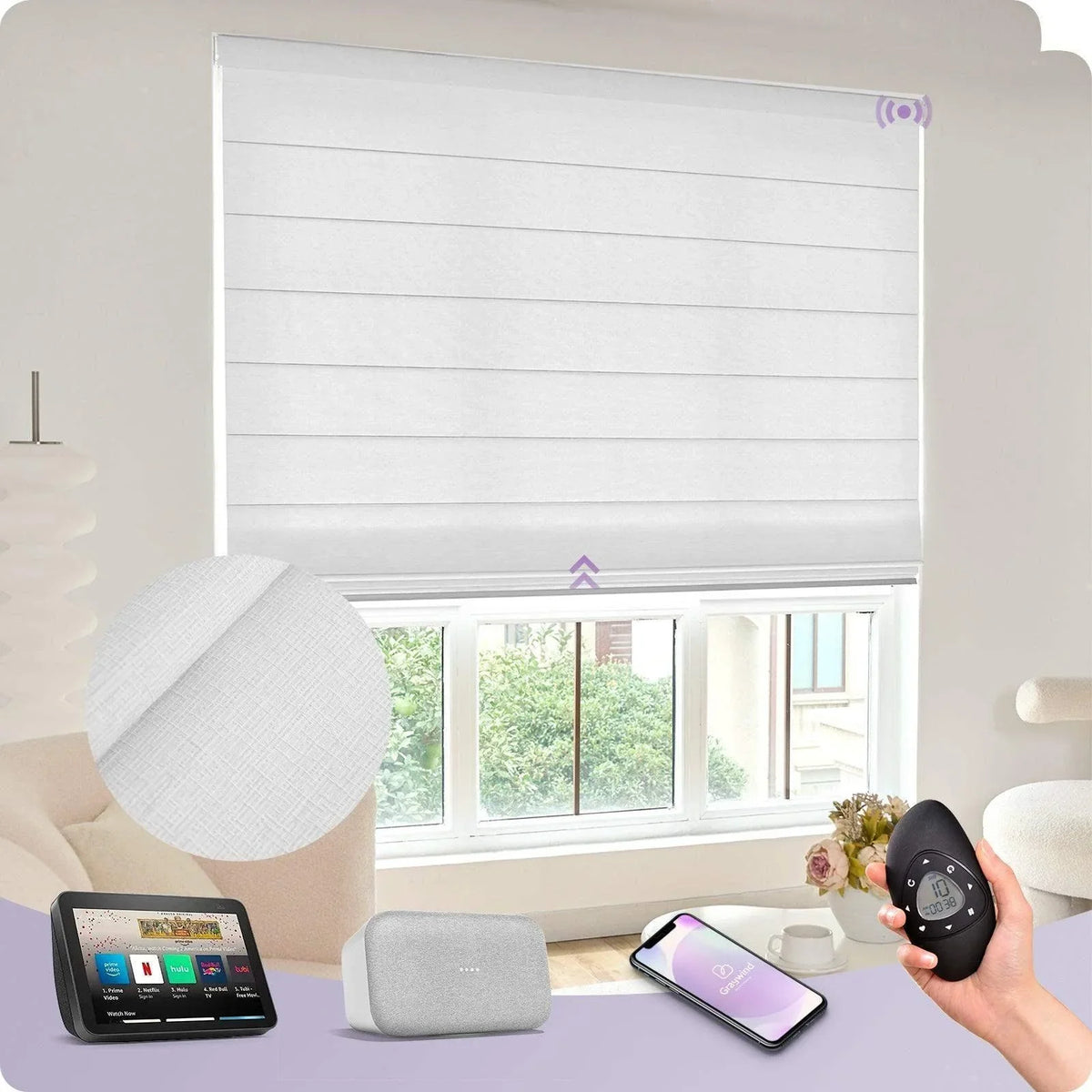 roman window shades