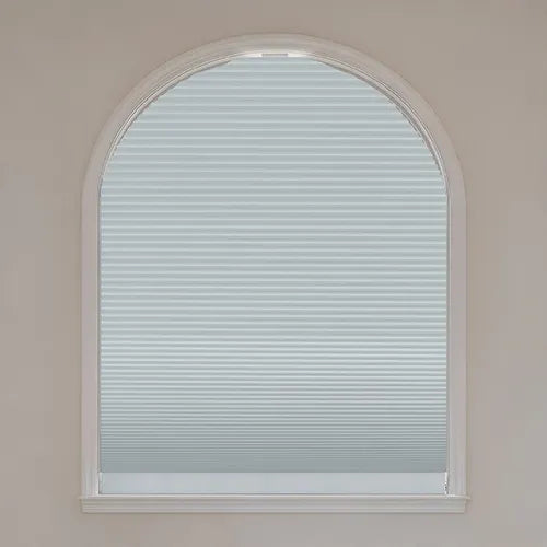 Elongated Arch Cellular Shades Creates a more cohesive and intentional look across specialty architectural windows.