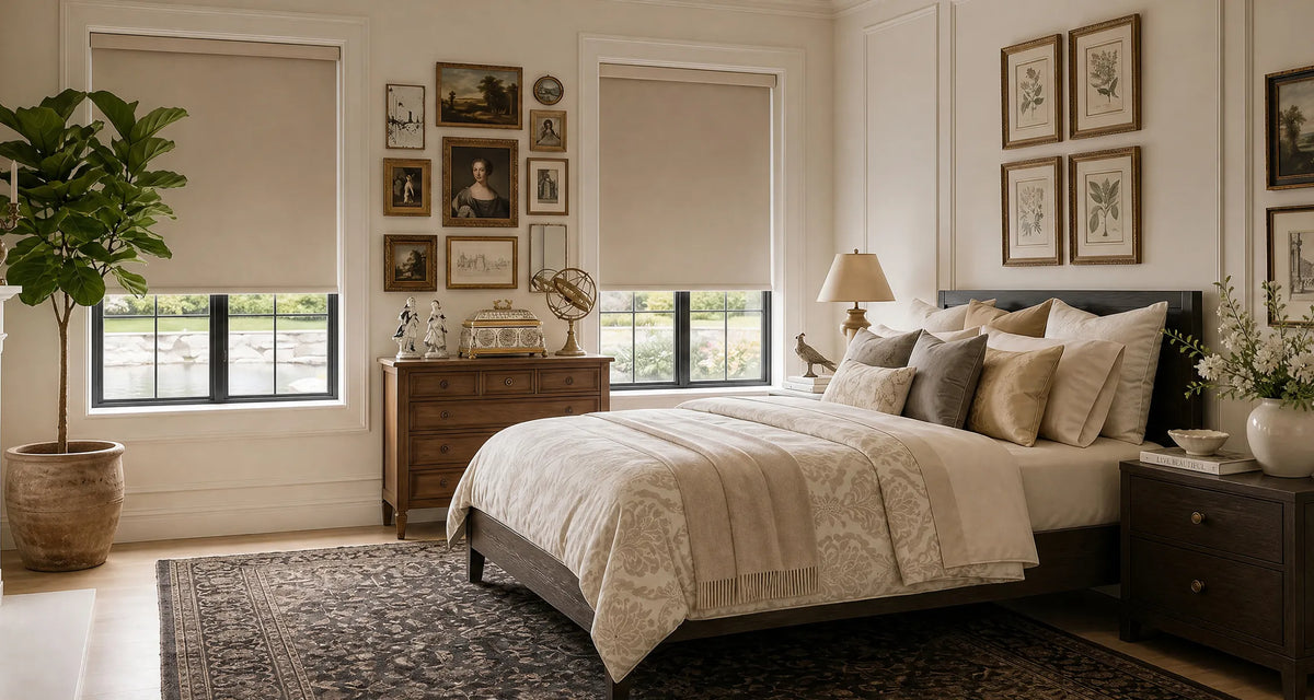 Smart Blackout Roller Shades for Complete Light Control