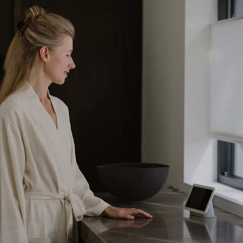 Use simple voice commands through compatible smart assistants for hands-free operation.