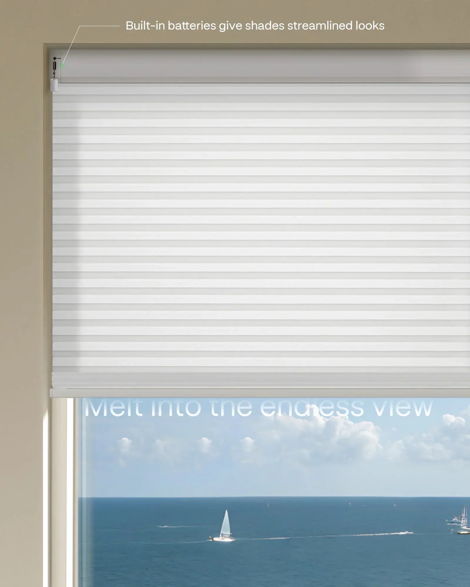 Graywind x Coulisse Motorized Cellular Shades