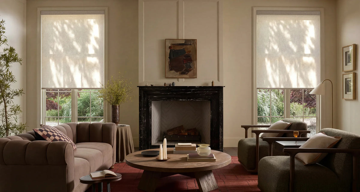 Light Filtering Roller Shades for Soft Light and Everyday Privacy