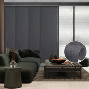 Graywind Manual Panel Track Blinds | Blackout Series | Custom to 153" Width