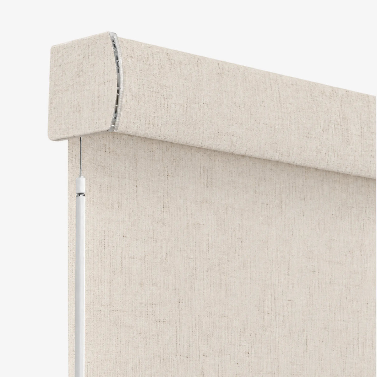 a close look of motionblinds Motorized Roller Shades