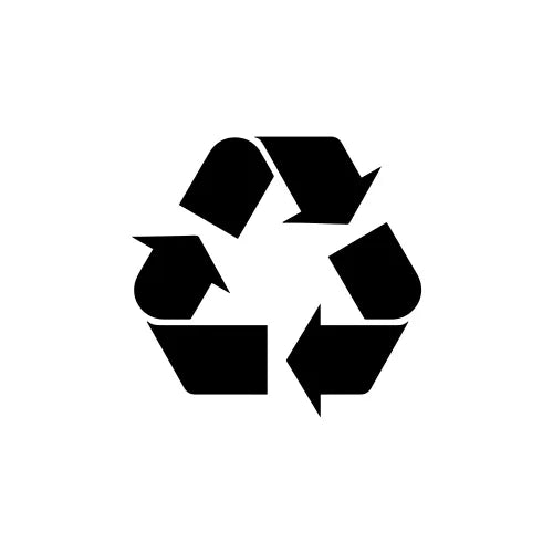Recyclable materials symbol