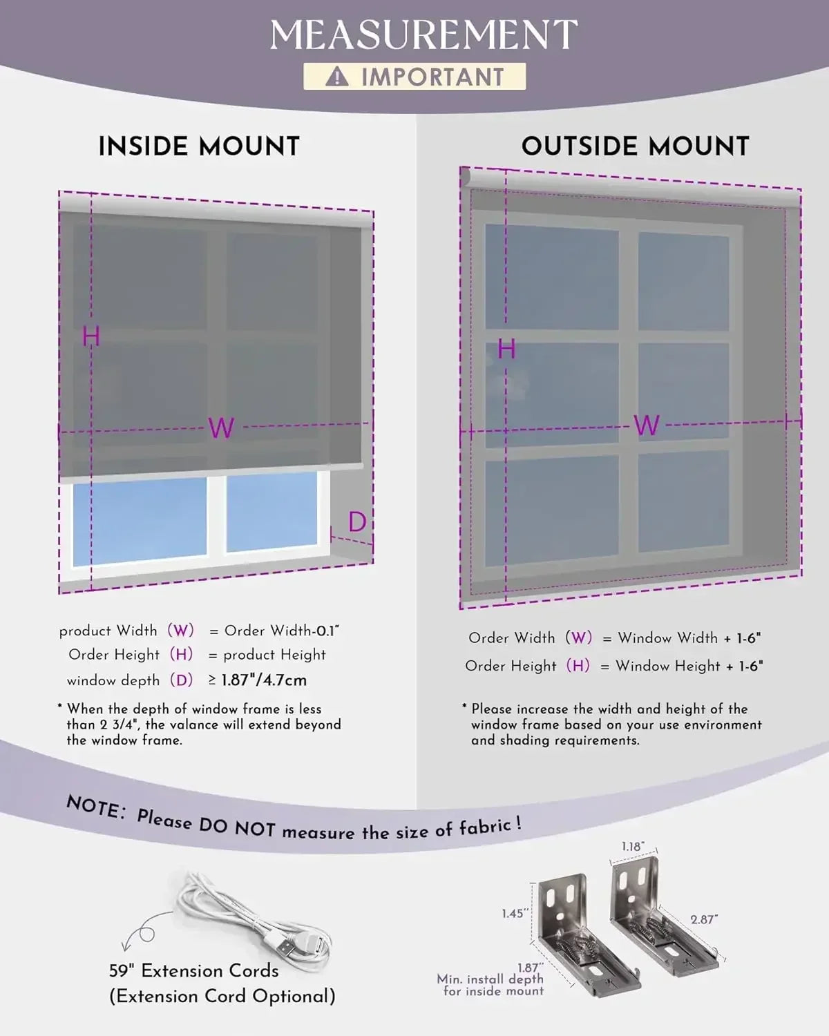Graywind Motorized Blackout Roller Shades | Fabric Series