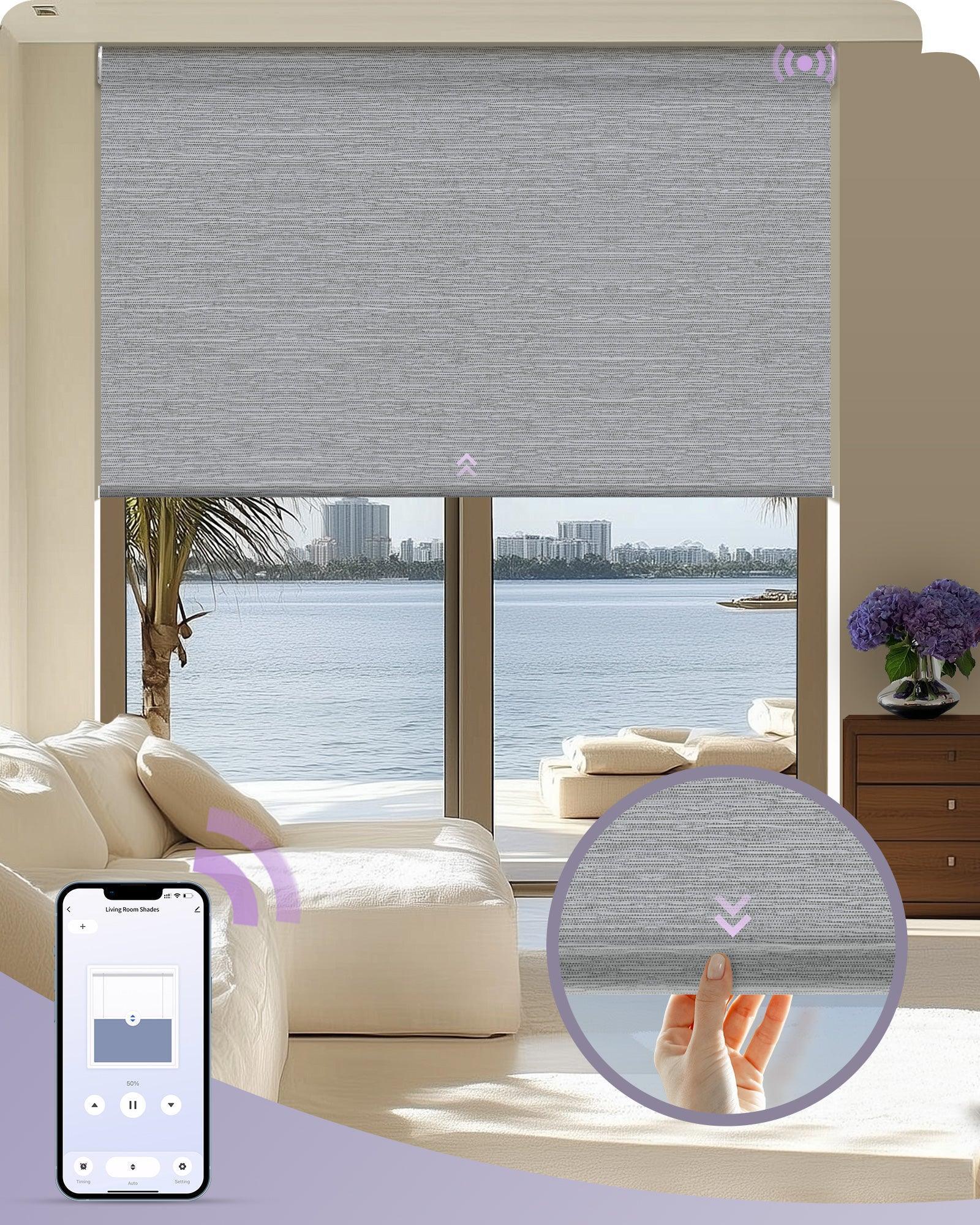 Graywind Manual-Motorized Roller Shades