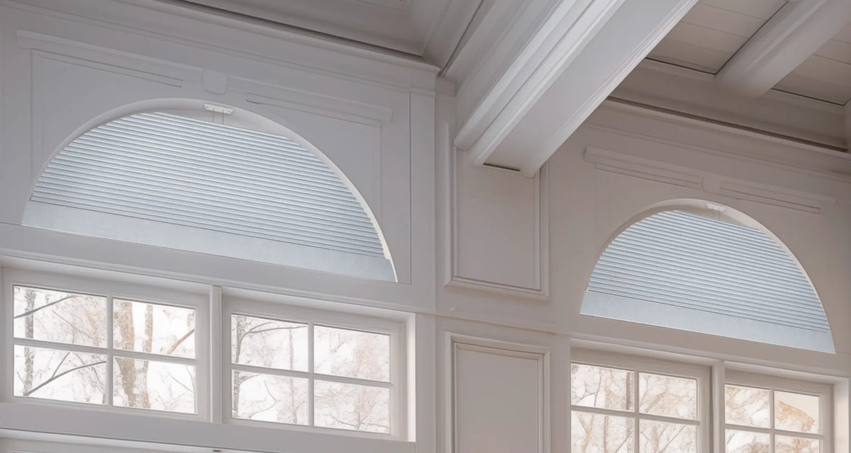 Smart Custom Shades for Specialty and Odd-Shaped Windows