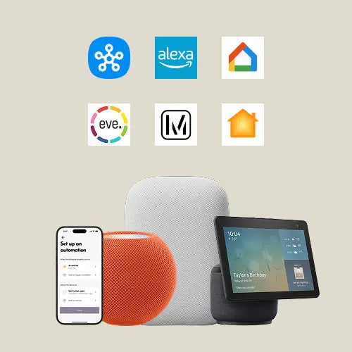 Understand motor options, smart home compatibility, and control systems