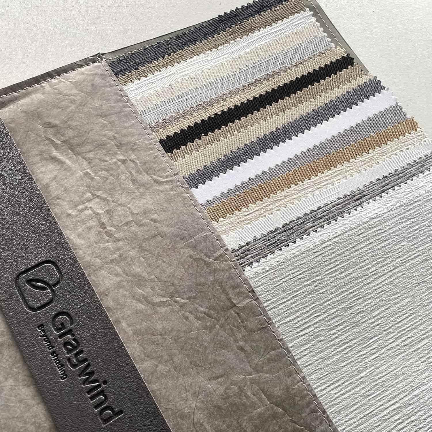 Graywind Blackout Roller Shades Fabric Samples